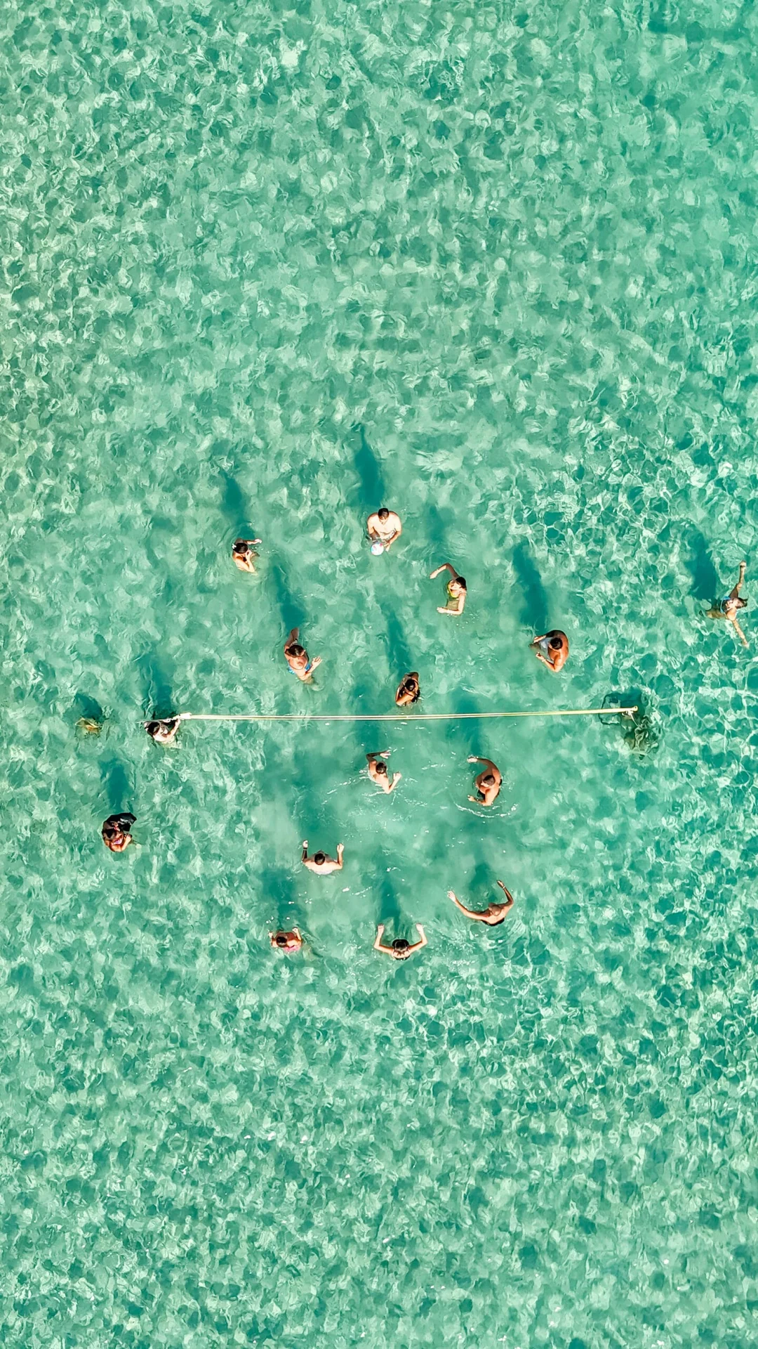 Zay’a Çeşme Beach & Restaurant — Denizin yukarıdan görünümü