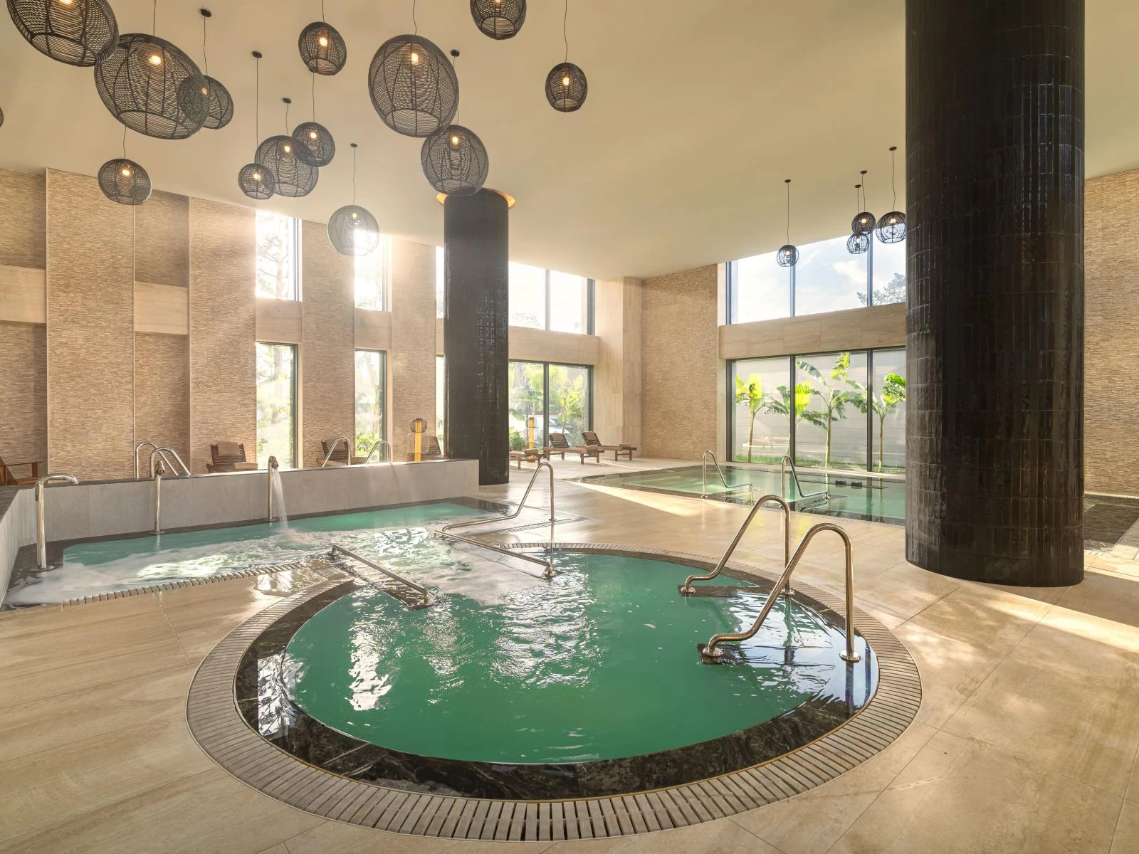Pürovel Spa & Sport Çeşme — Pool inside the spa