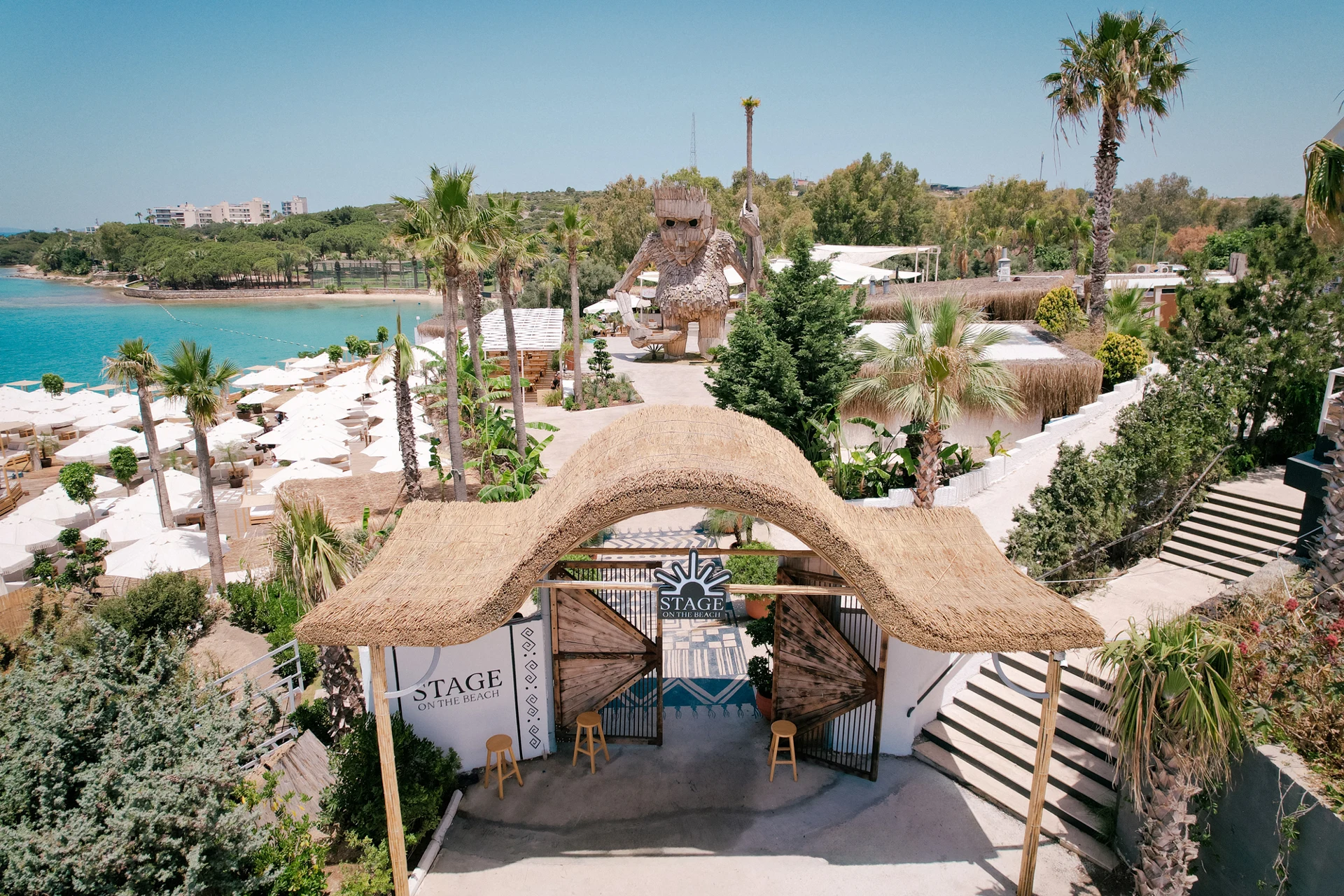 Stage On The Beach — Venue entrance and waterfront