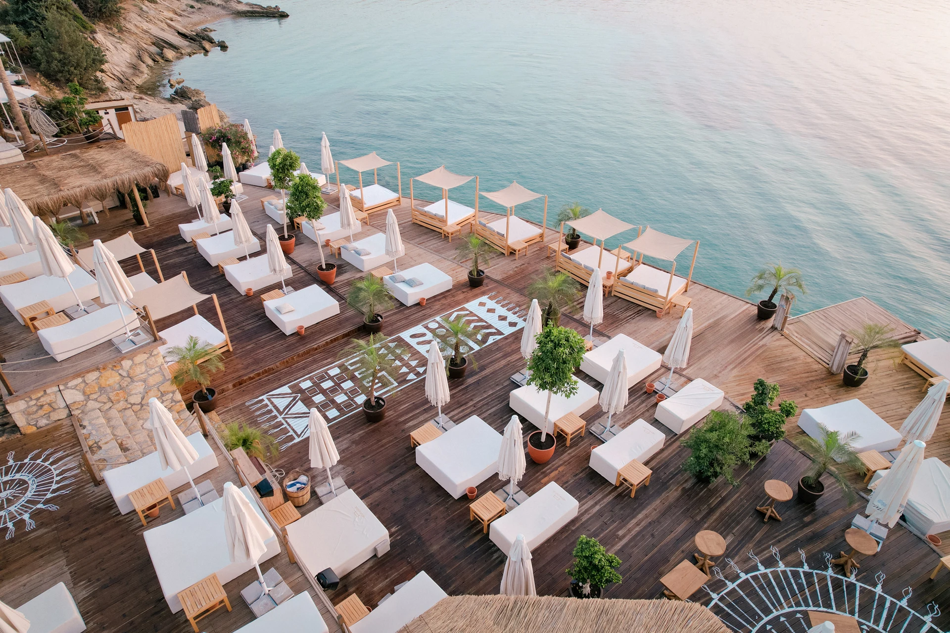 Stage On The Beach — Waterside platforms and seating