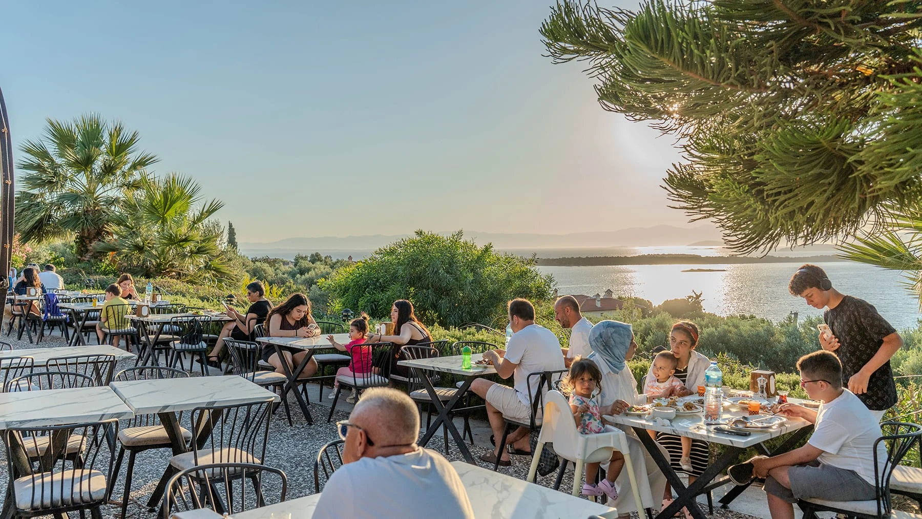 Sunset Bar — Akay Garden — Outdoor seating and dining